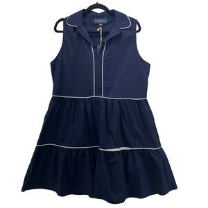 Kiel James Patrick Dress Navy Blue XXL